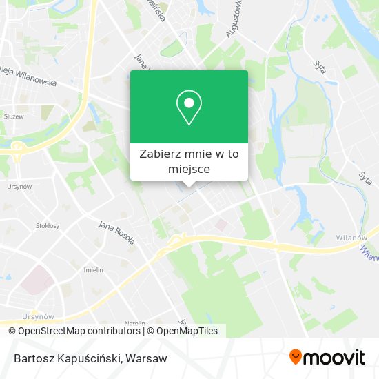 Mapa Bartosz Kapuściński