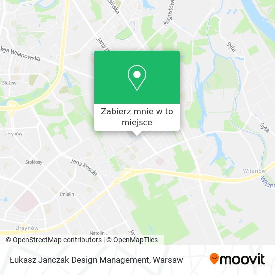 Mapa Łukasz Janczak Design Management