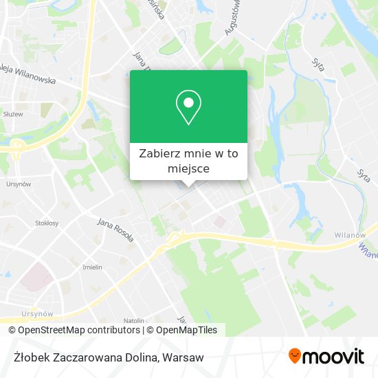 Mapa Żłobek Zaczarowana Dolina