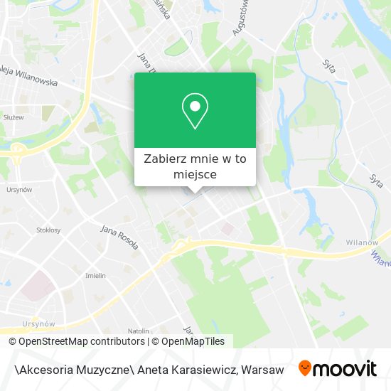 Mapa \Akcesoria Muzyczne\ Aneta Karasiewicz