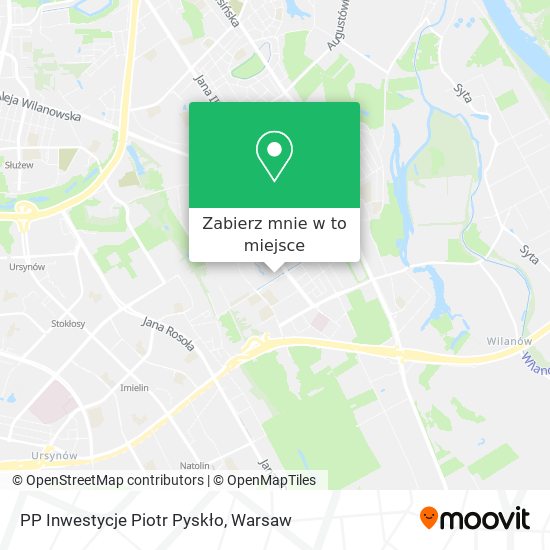 Mapa PP Inwestycje Piotr Pyskło