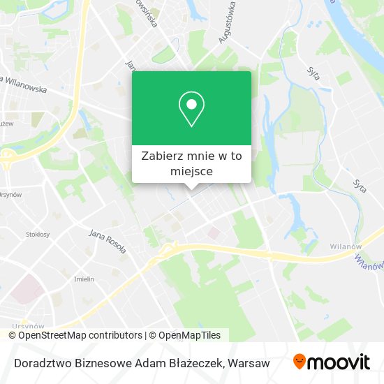 Mapa Doradztwo Biznesowe Adam Błażeczek