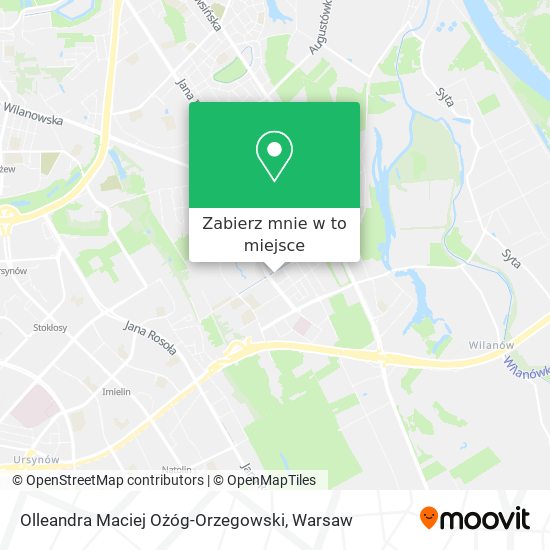 Mapa Olleandra Maciej Ożóg-Orzegowski