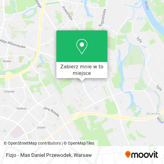 Mapa Fizjo - Mas Daniel Przewodek