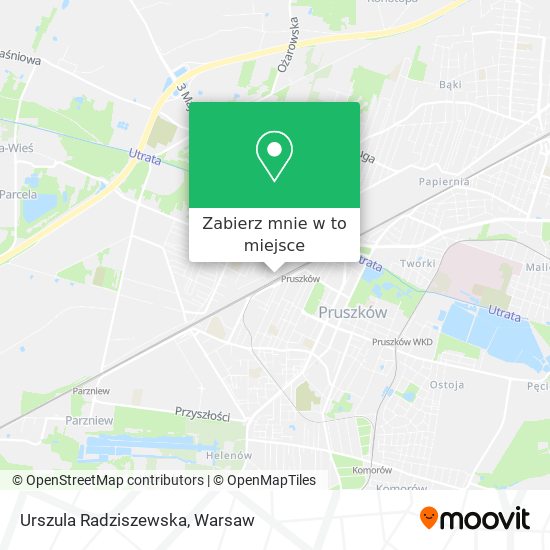 Mapa Urszula Radziszewska