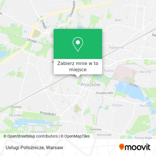 Mapa Usługi Położnicze