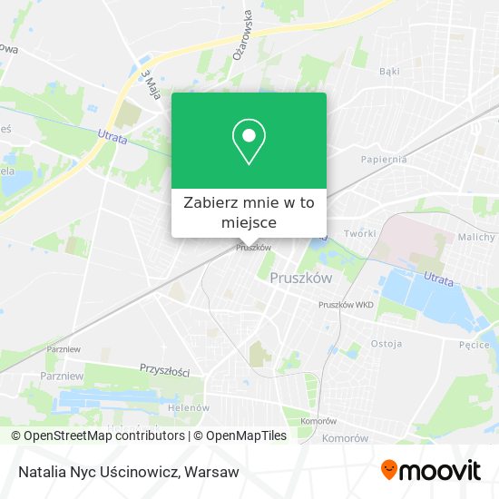 Mapa Natalia Nyc Uścinowicz