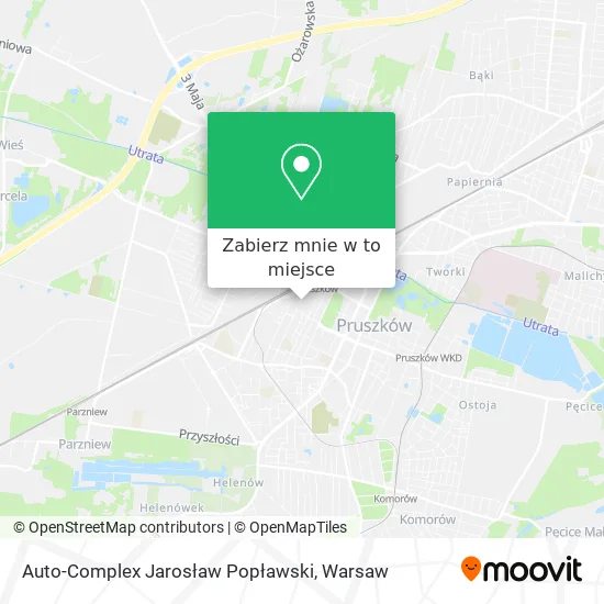 Mapa Auto-Complex Jarosław Popławski