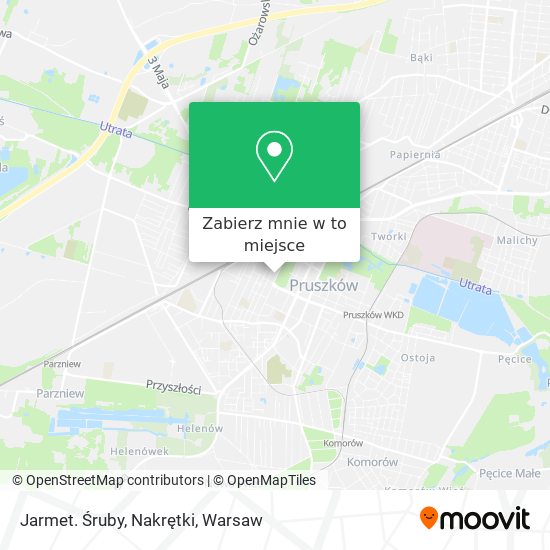 Mapa Jarmet. Śruby, Nakrętki