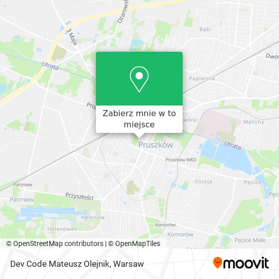Mapa Dev Code Mateusz Olejnik