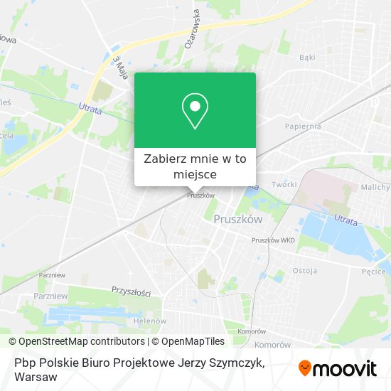 Mapa Pbp Polskie Biuro Projektowe Jerzy Szymczyk