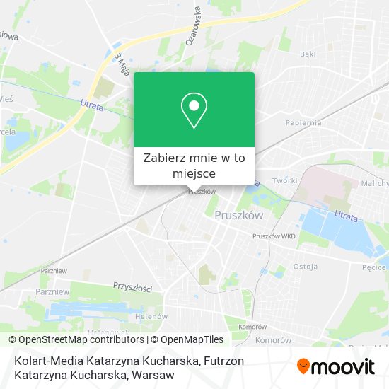 Mapa Kolart-Media Katarzyna Kucharska, Futrzon Katarzyna Kucharska