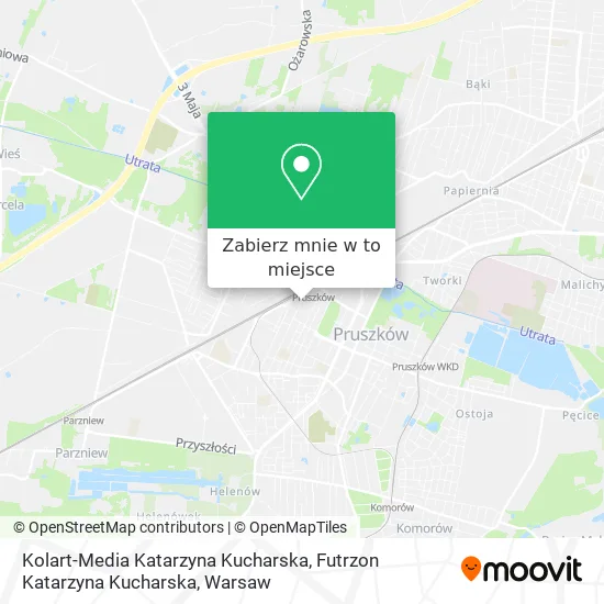 Mapa Kolart-Media Katarzyna Kucharska, Futrzon Katarzyna Kucharska