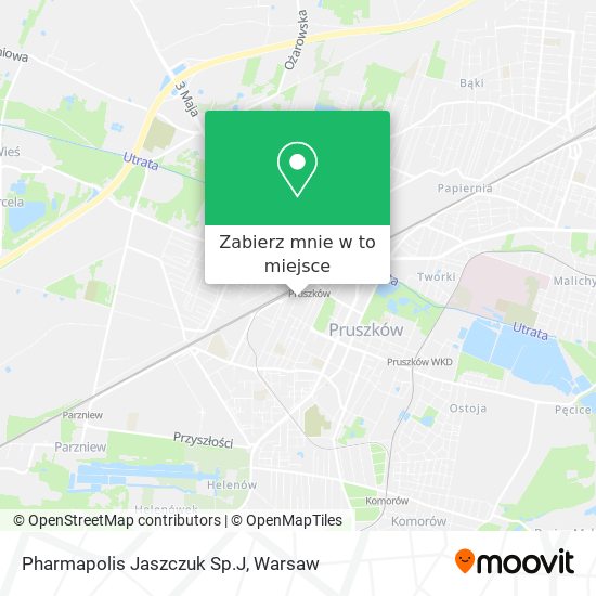 Mapa Pharmapolis Jaszczuk Sp.J