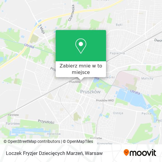 Mapa Loczek Fryzjer Dziecięcych Marzeń