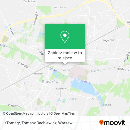 Mapa \Tomag\ Tomasz Rachlewicz