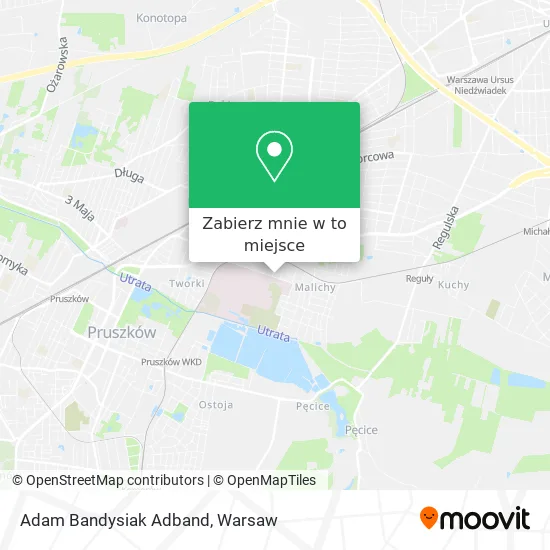 Mapa Adam Bandysiak Adband