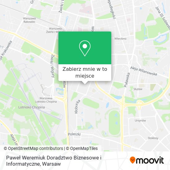 Mapa Paweł Weremiuk Doradztwo Biznesowe i Informatyczne