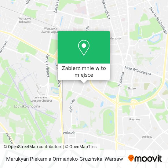 Mapa Marukyan Piekarnia Ormiańsko-Gruzińska