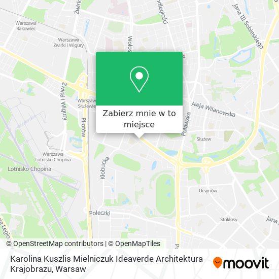 Mapa Karolina Kuszlis Mielniczuk Ideaverde Architektura Krajobrazu