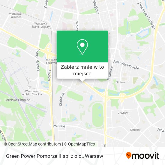 Mapa Green Power Pomorze II sp. z o.o.