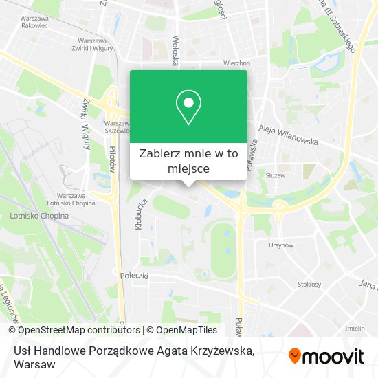 Mapa Usł Handlowe Porządkowe Agata Krzyżewska