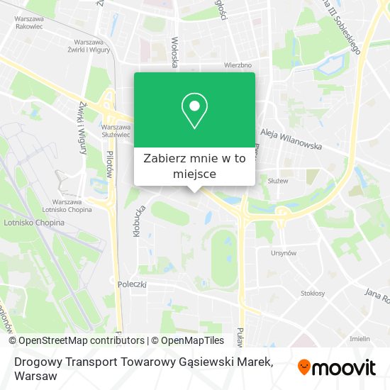 Mapa Drogowy Transport Towarowy Gąsiewski Marek