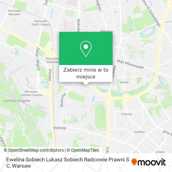 Mapa Ewelina Sobiech Lukasz Sobiech Radcowie Prawni S C