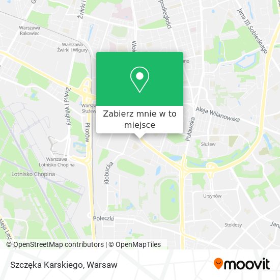 Mapa Szczęka Karskiego