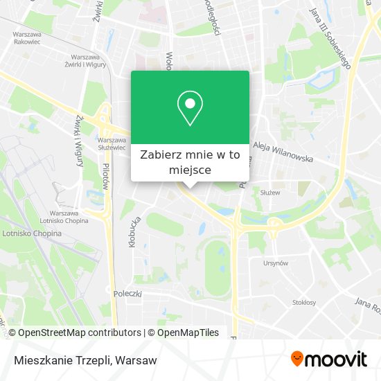 Mapa Mieszkanie Trzepli