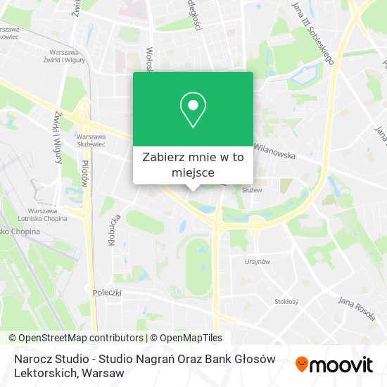 Mapa Narocz Studio - Studio Nagrań Oraz Bank Głosów Lektorskich