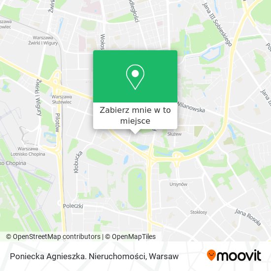 Mapa Poniecka Agnieszka. Nieruchomości