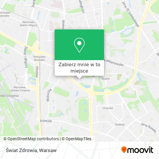 Mapa Świat Zdrowia