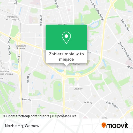 Mapa Nozbe Hq