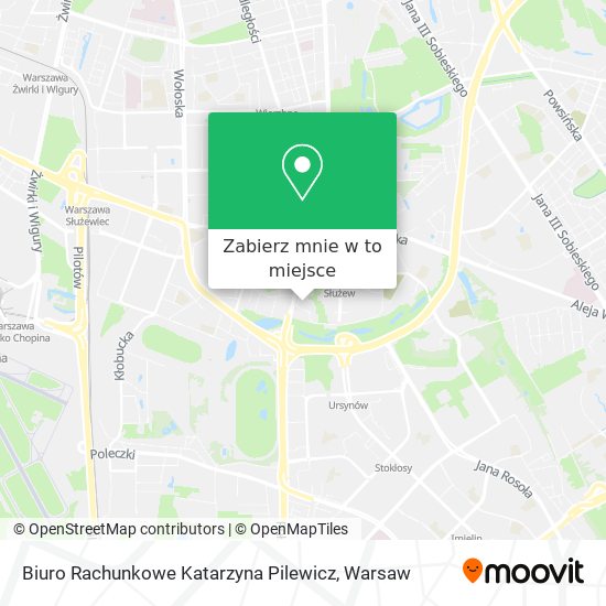 Mapa Biuro Rachunkowe Katarzyna Pilewicz