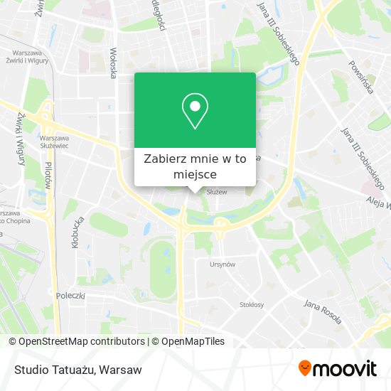 Mapa Studio Tatuażu