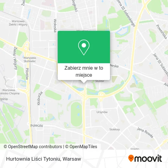 Mapa Hurtownia Liści Tytoniu