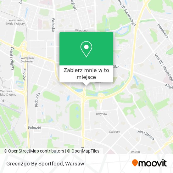 Mapa Green2go By Sportfood