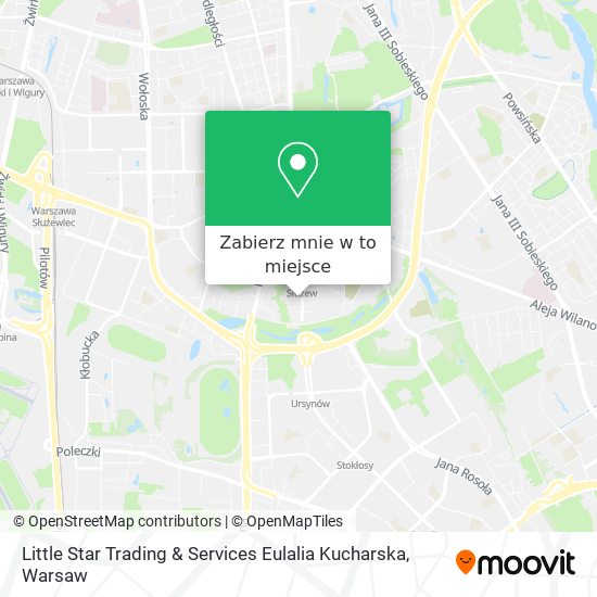 Mapa Little Star Trading & Services Eulalia Kucharska