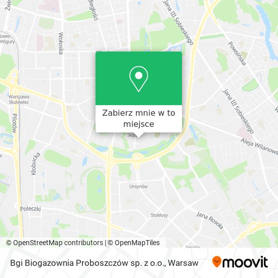 Mapa Bgi Biogazownia Proboszczów sp. z o.o.