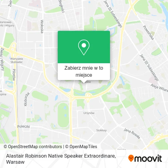 Mapa Alastair Robinson Native Speaker Extraordinare