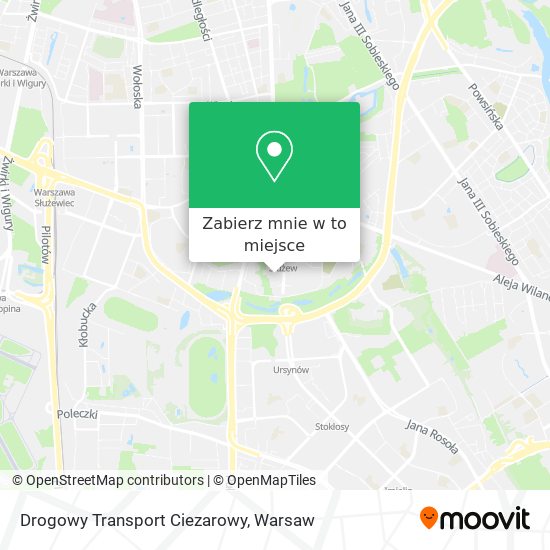 Mapa Drogowy Transport Ciezarowy