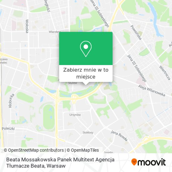 Mapa Beata Mossakowska Panek Multitext Agencja Tłumacze Beata