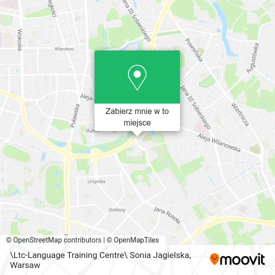 Mapa \Ltc-Language Training Centre\ Sonia Jagielska