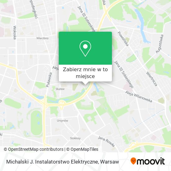 Mapa Michalski J. Instalatorstwo Elektryczne