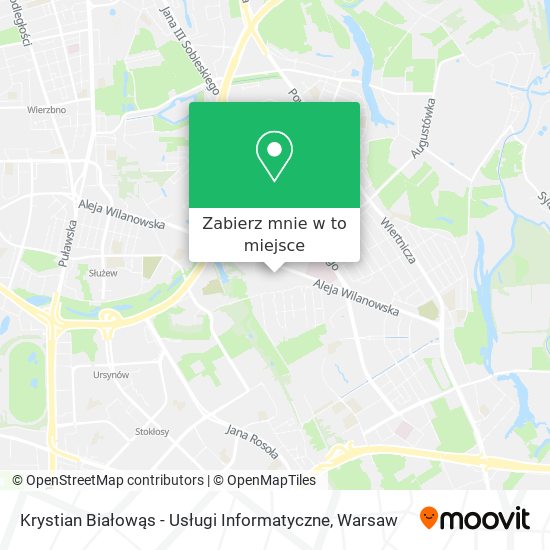 Mapa Krystian Białowąs - Usługi Informatyczne