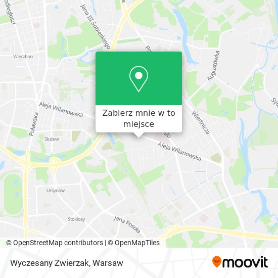 Mapa Wyczesany Zwierzak