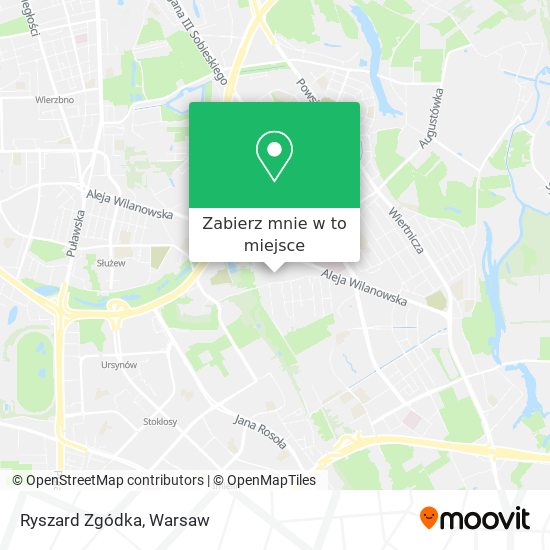 Mapa Ryszard Zgódka