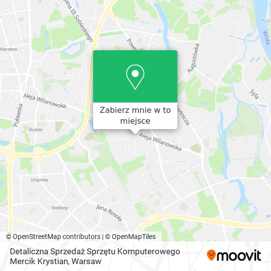 Mapa Detaliczna Sprzedaż Sprzętu Komputerowego Mercik Krystian