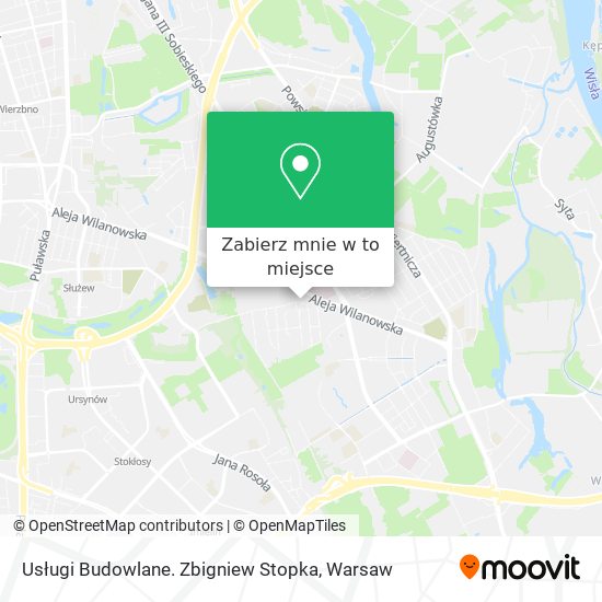 Mapa Usługi Budowlane. Zbigniew Stopka